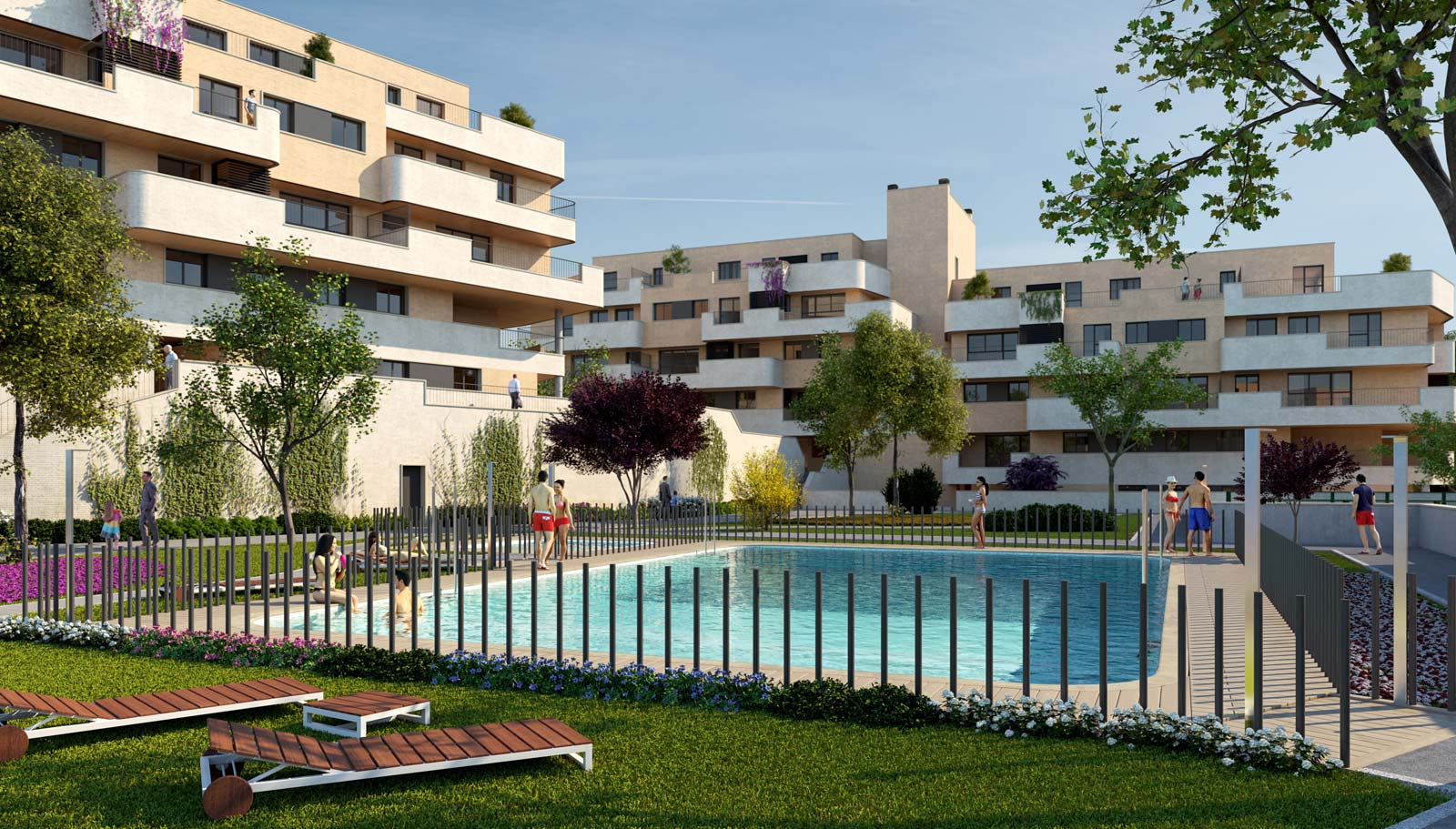 viviendas en colmenar viejo con piscinas padle